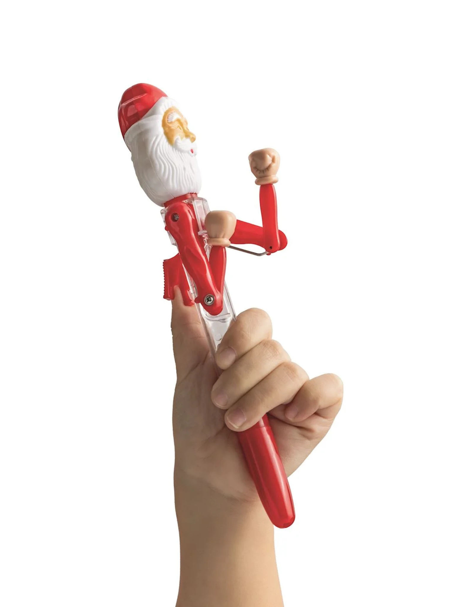 Santa Light-Up Punching Pen
