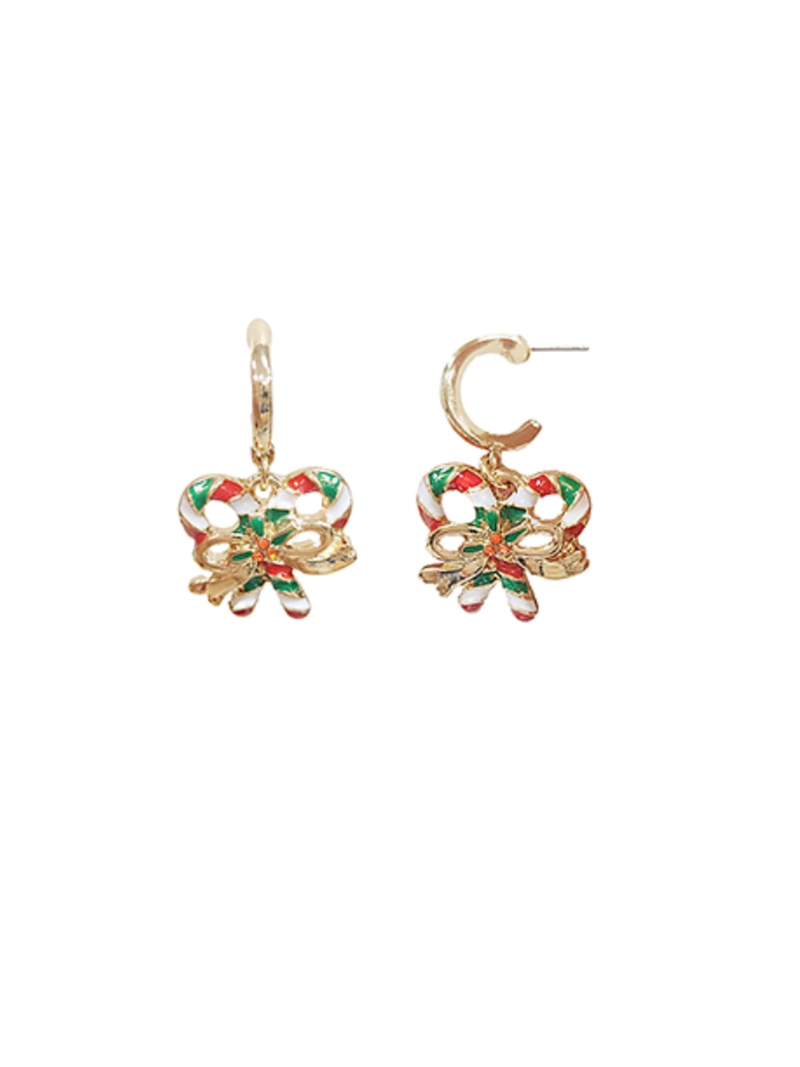Candy Cane Earrings