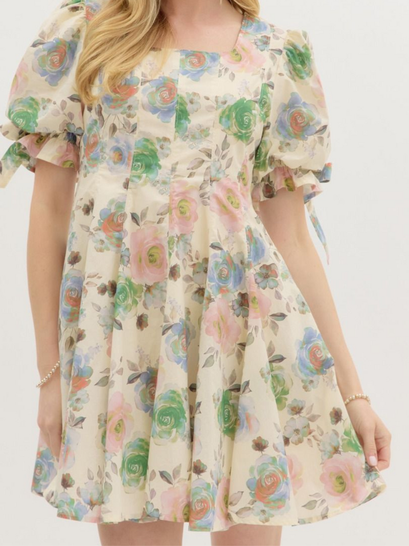 Flowers In the Garden Dress *FINAL SALE*