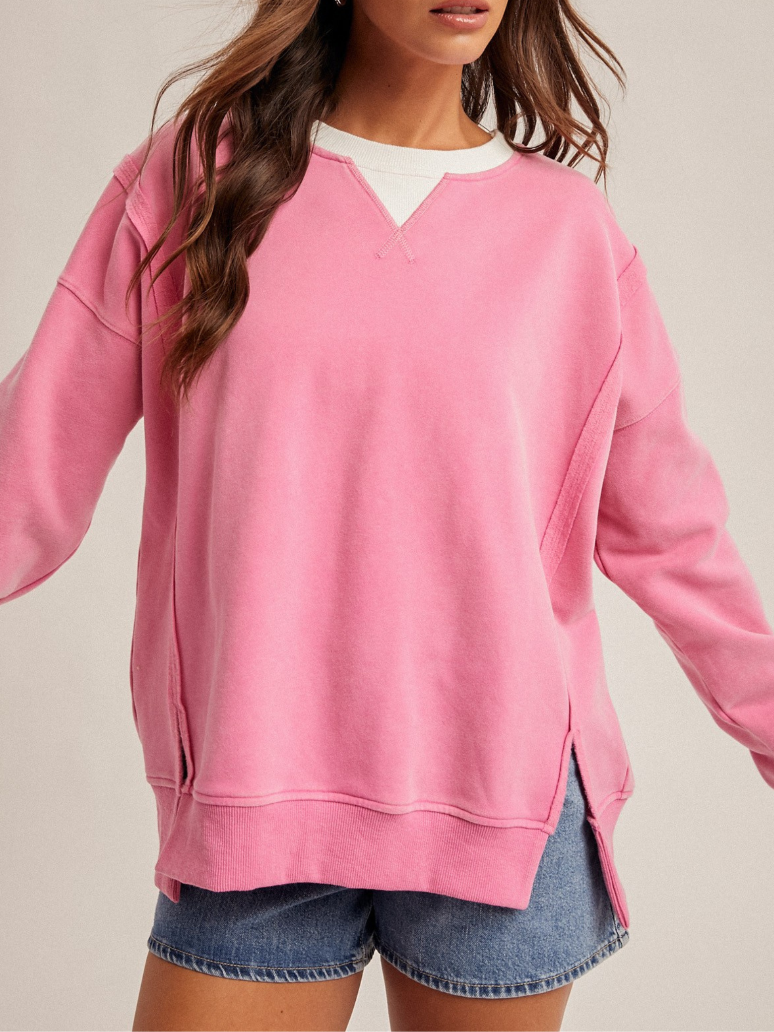 Bubblegum Pink Sweatshirt