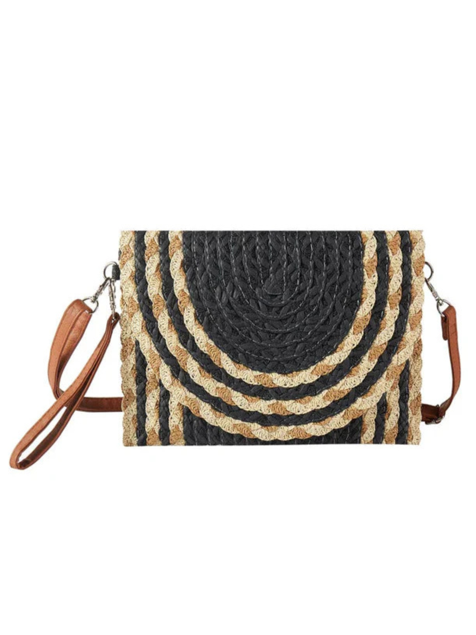 Mixed Color Detail Clutch Bag*Final Sale