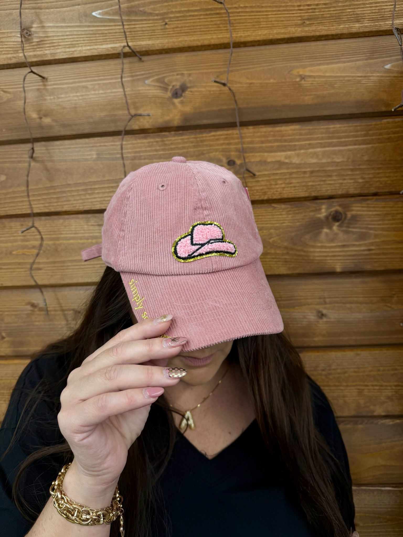 Corduroy Caps by Simply Southern
