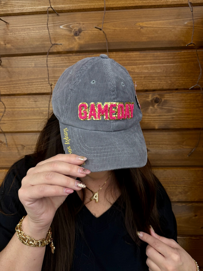 Corduroy Caps by Simply Southern *FINAL SALE*