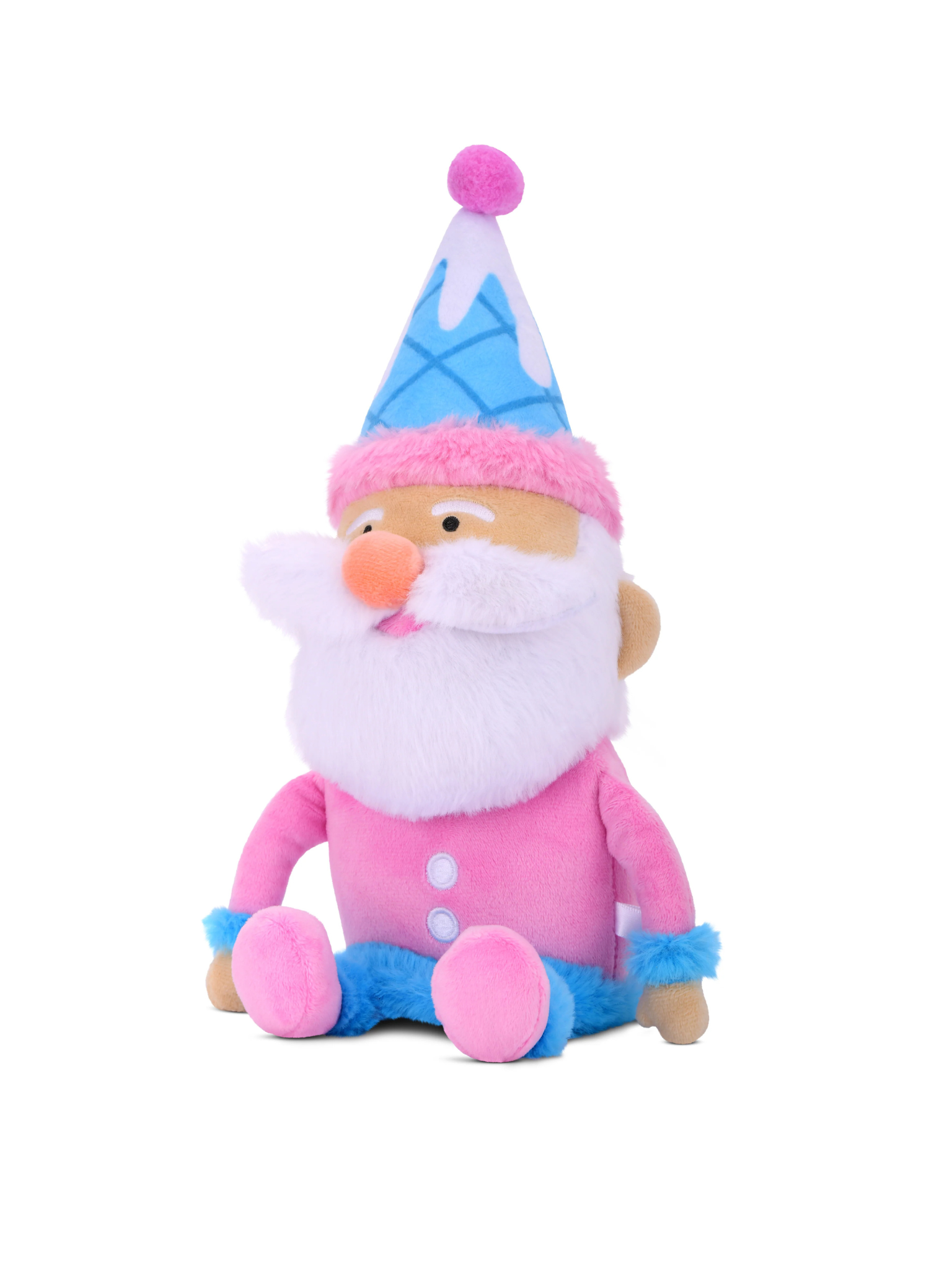 Plush Pink Santa *