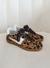 dolce vita Notice Stitch Sneakers Dk Leopard Calf Hair