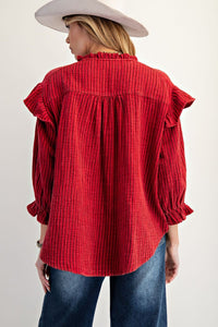 Take Me to Town Blouse by Easel