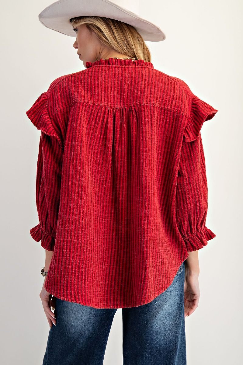 Take Me to Town Blouse by Easel