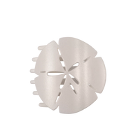 Sand Dollar Flat Hair Clip Collection by Teleties