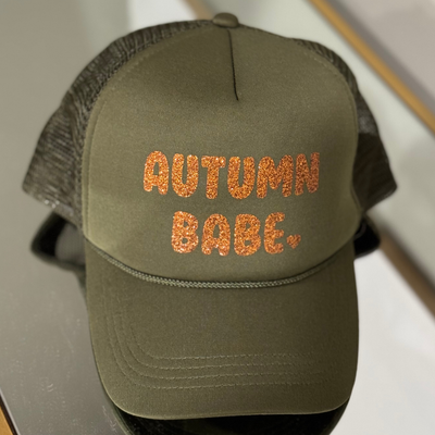 Autumn Babe Trucker Hat*FINAL SALE