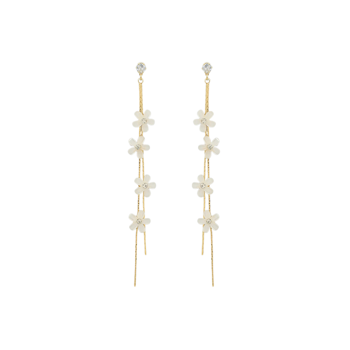 The Falling Daisy Earrings