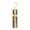 Gold Reclaimed Wood Ornament