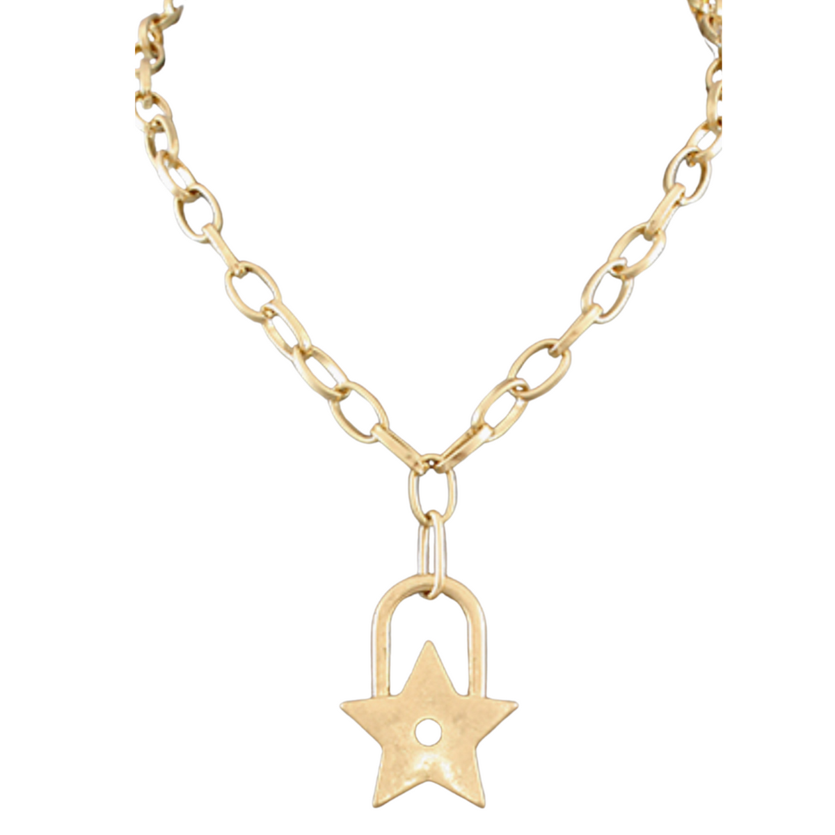 Star Locket Necklace