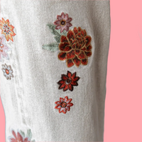 Lady Like Embroidered Jeans