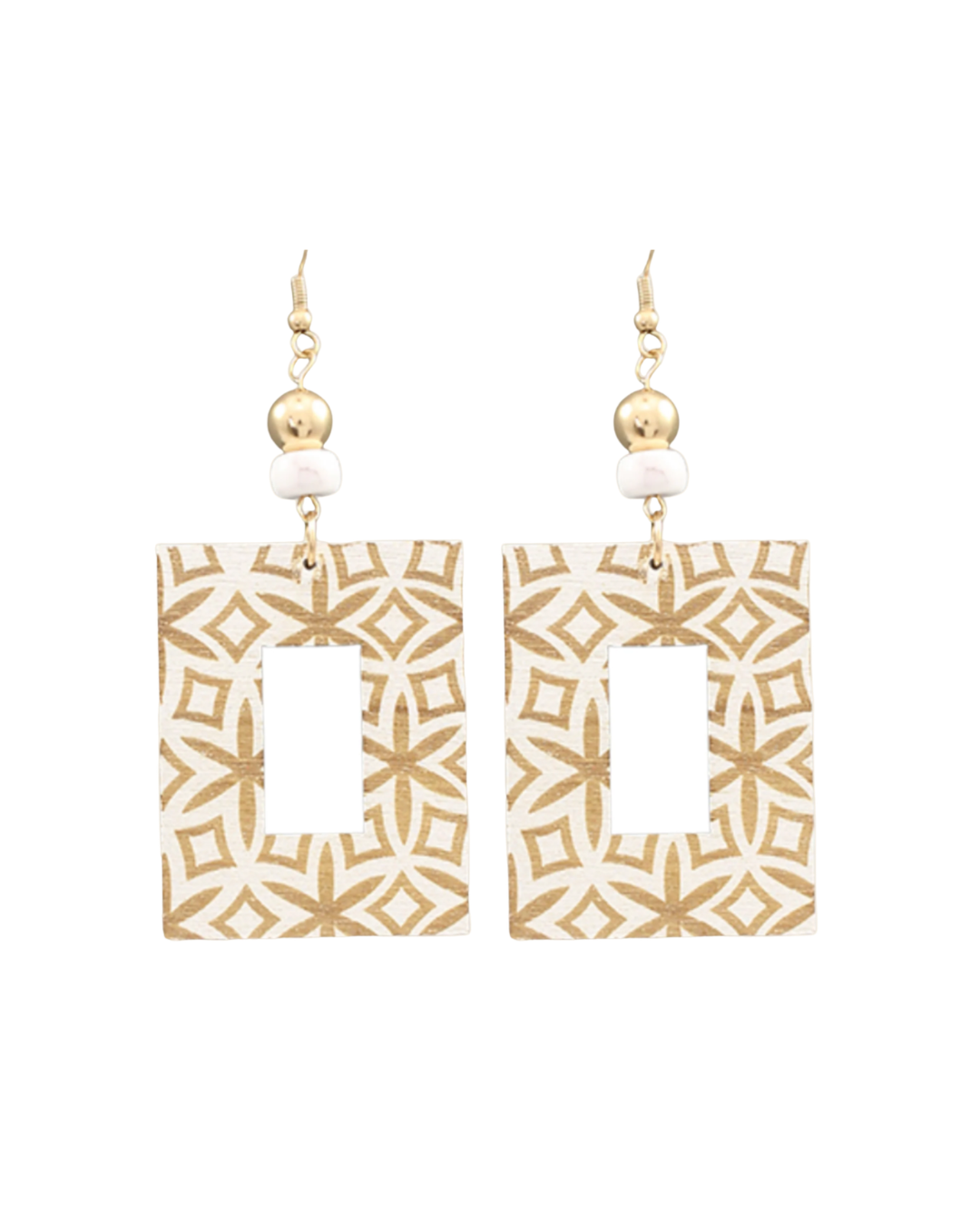 Geo Drop Earrings