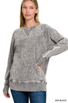Round neck pullover