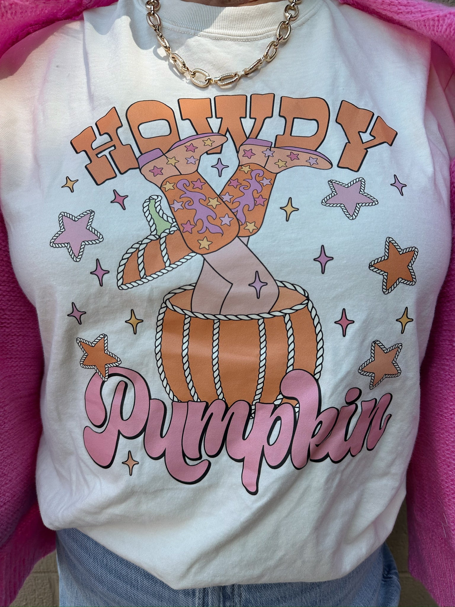 Howdy Pumpkin Graphic Tee