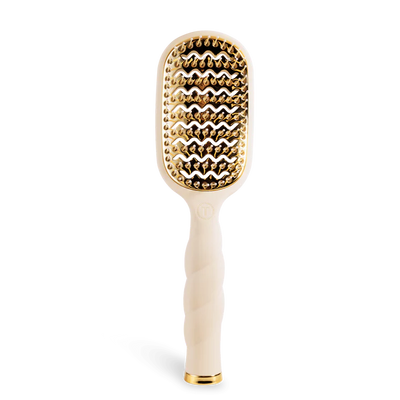 Vented Hairbrush by Teleties tan