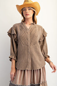 Take Me to Town Blouse by Easel