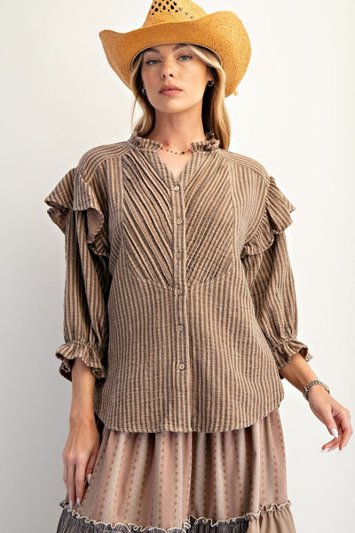Take Me to Town Blouse by Easel