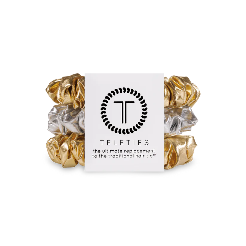 Teleties Holiday Silk Scrunchies