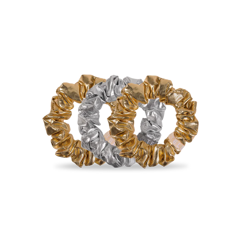 Teleties Holiday Silk Scrunchies