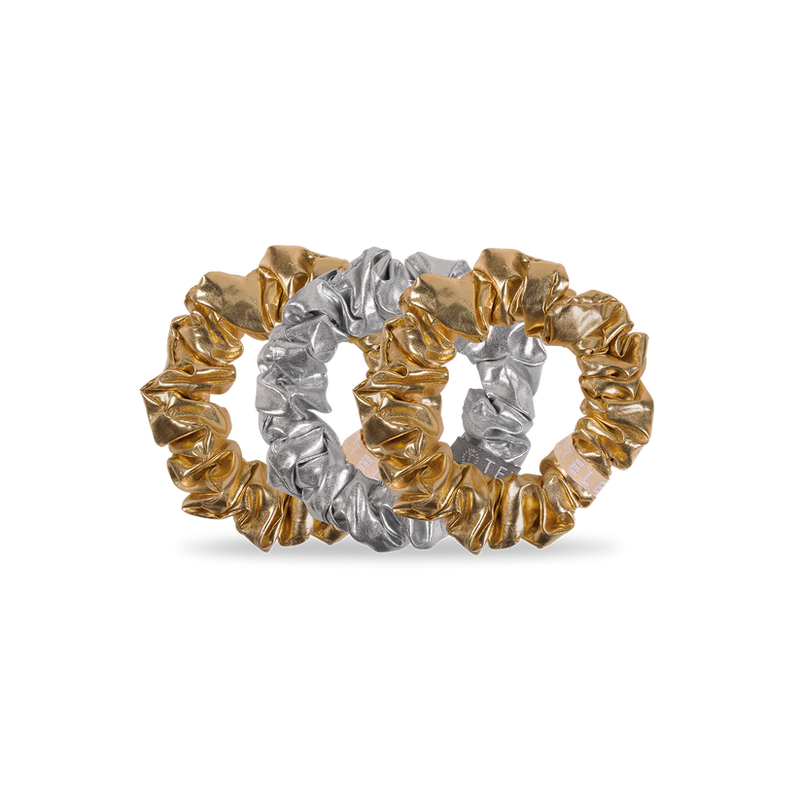 Teleties Holiday Silk Scrunchies