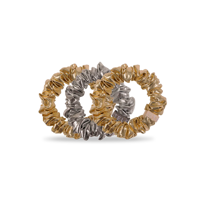 Teleties Holiday Silk Scrunchies