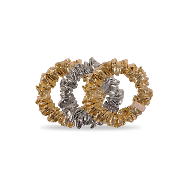 Teleties Holiday Silk Scrunchies