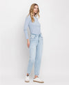 Judy's Barrel Light Wash Jeans by Flying Monkey