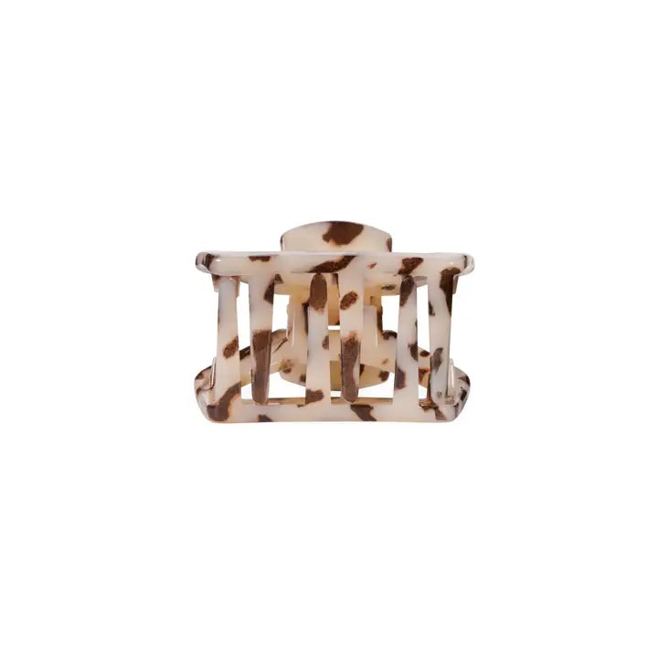 Teleties - Open Blonde Tortoise Petite Hair Clip