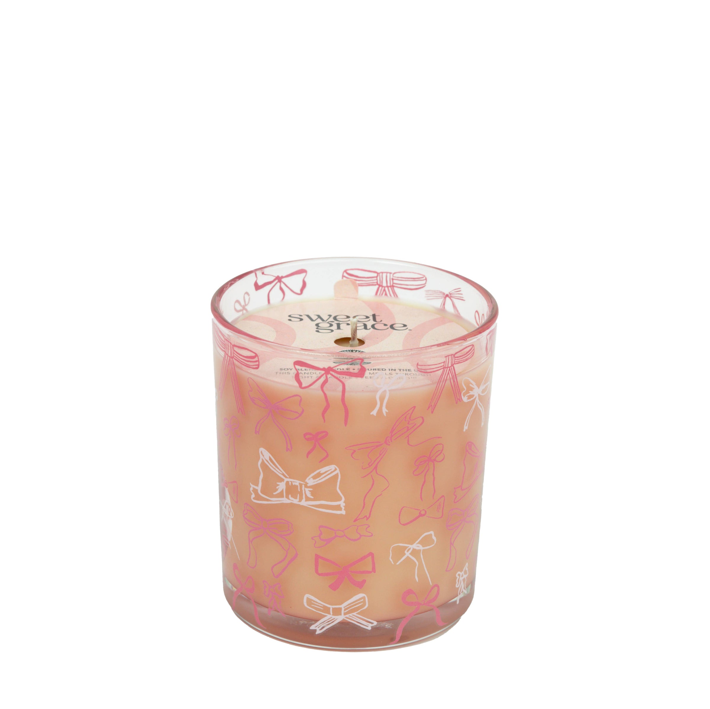 Sweet Grace Collection Bow Candle | Candle Gift