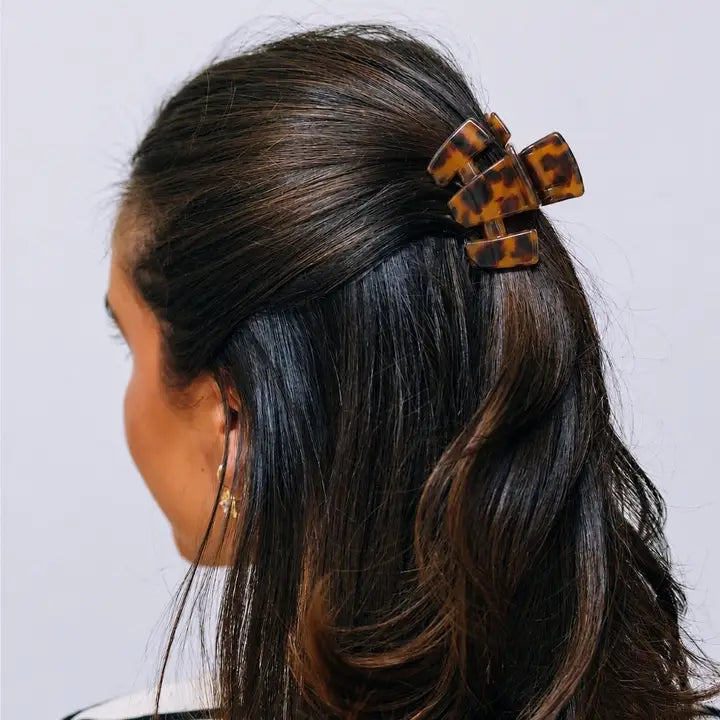 Teleties - Classic Tortoise Petite Claw Clip