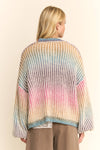 Rainbow Stripe Cardigan