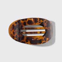 Large Flat Cloud Clip - Tortoise