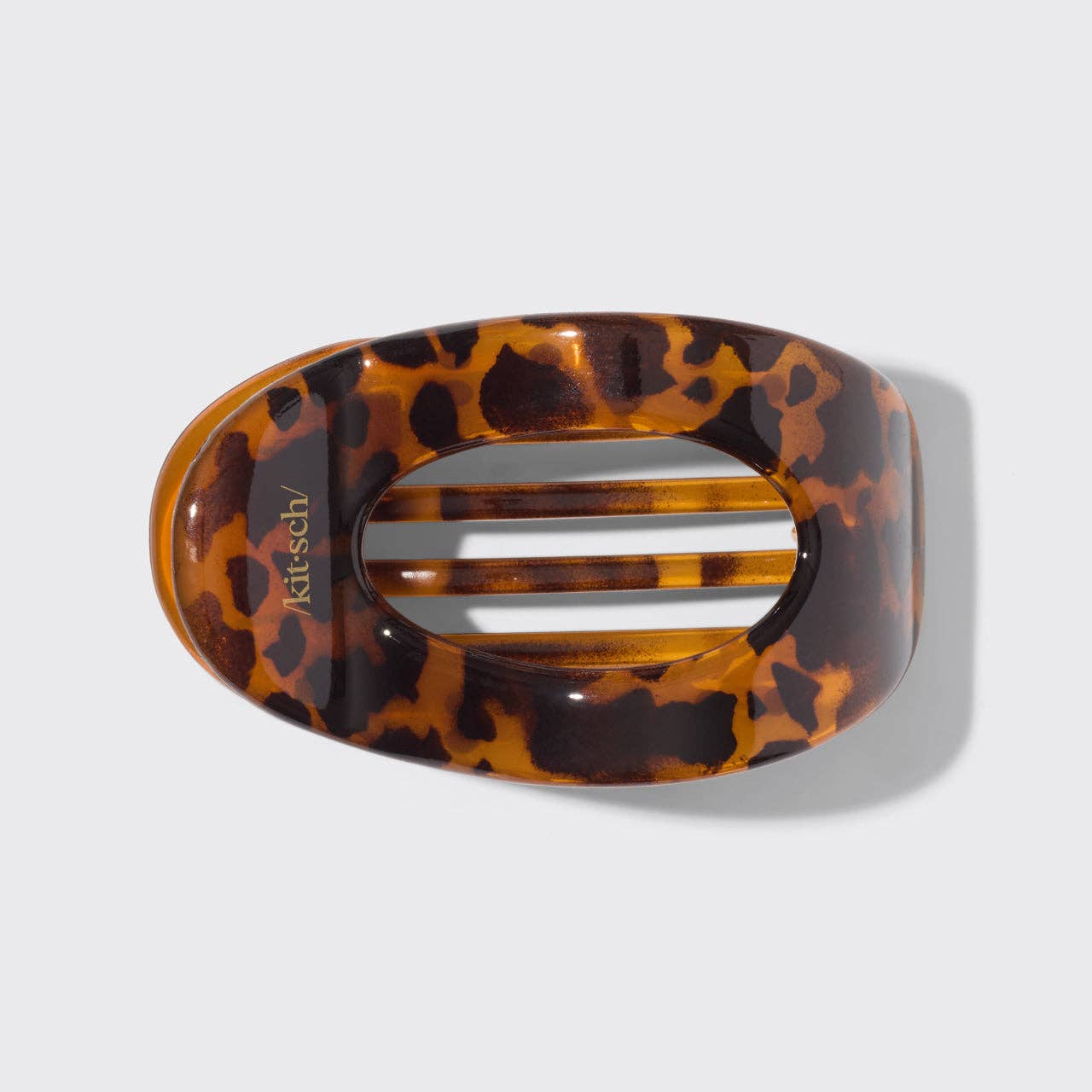 Large Flat Cloud Clip - Tortoise