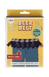 beer belt adjustable waist/ holds 6 beers/ npw/ working on my 6 pack 