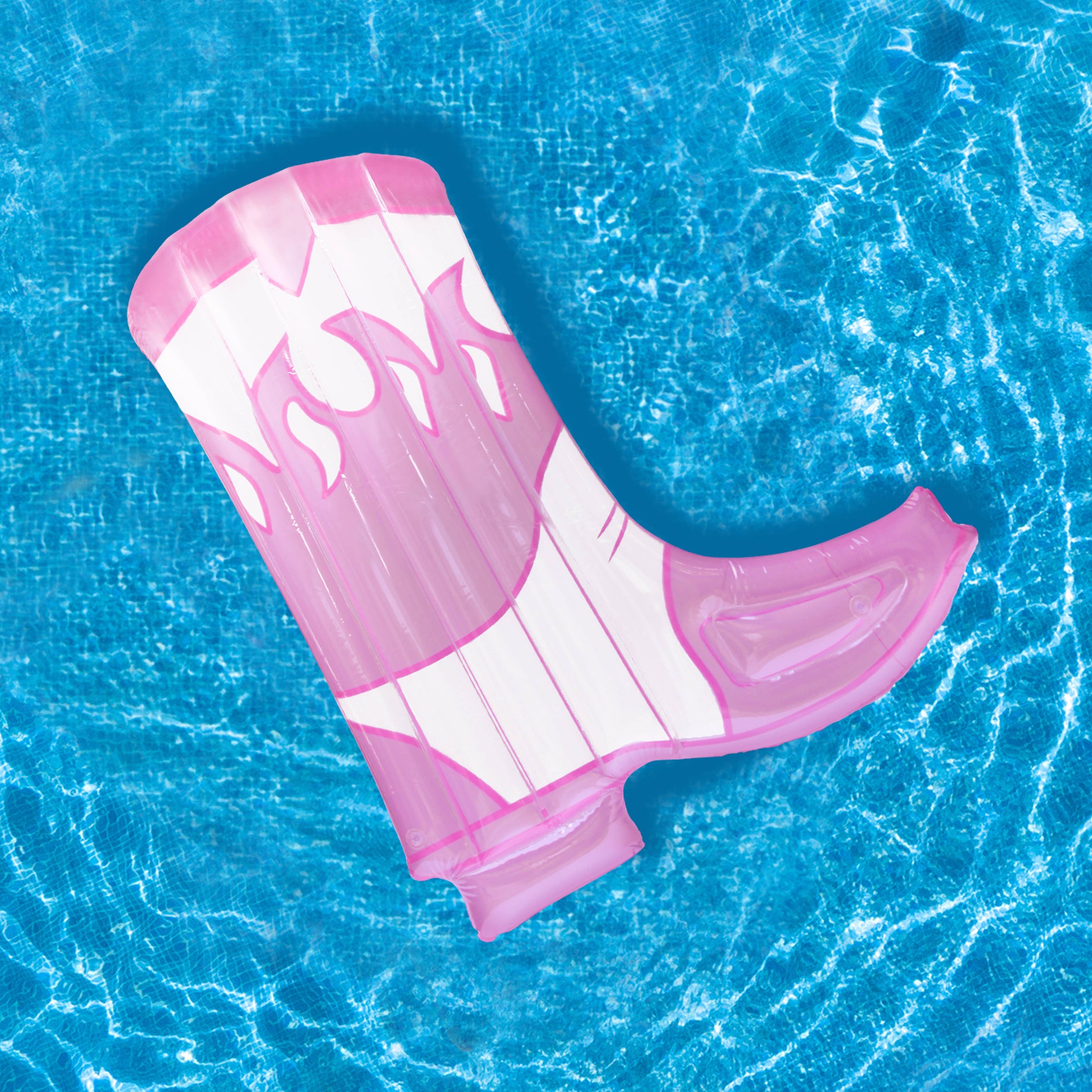 Western Pink Cowboy Booty-Y Pool Float