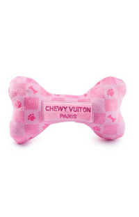 chewyvuiton/ dog toy/ bone/ pink/ dog toys