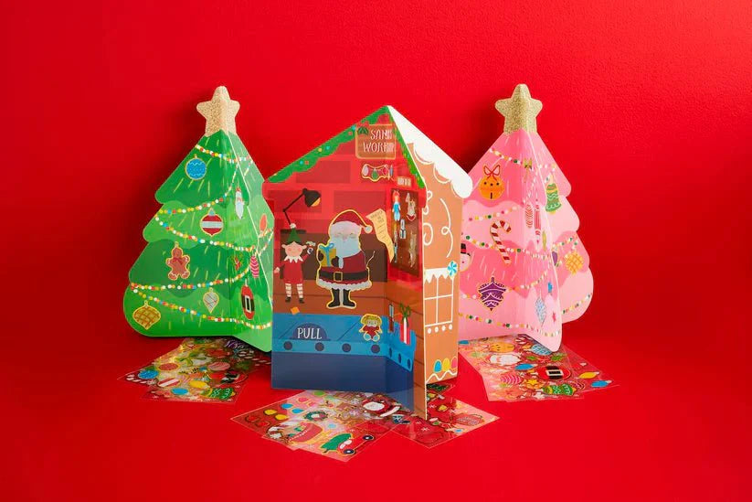 Christmas Sticker Books by MudPie