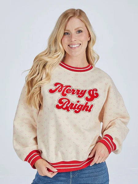 Merry and Bright Crewneck