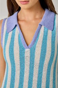 Mixed Stripe Color Block Dress