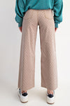 Polka Dot Twill Pants