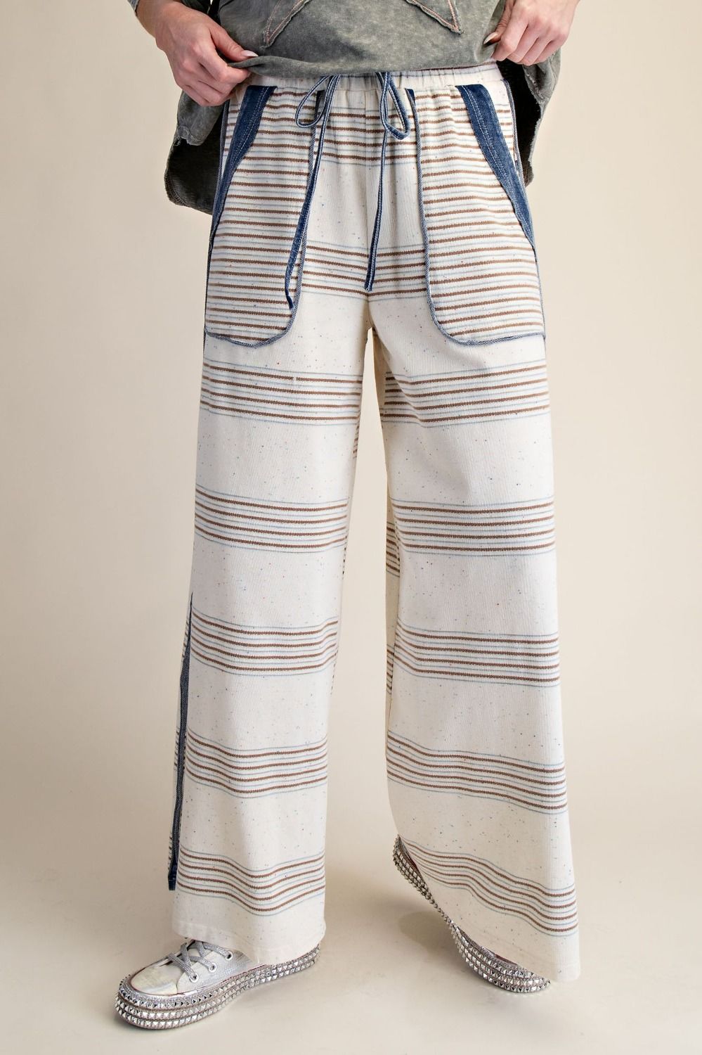 Melangeie Stripe Top & Bottoms *Sold Separately