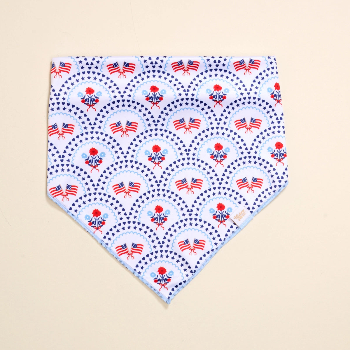 Bow-Wow Pet Bandana–All-American Darling