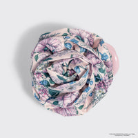 Bridgerton x Kitsch Satin Rosette Medium Flat Cloud Clip in Wisteria