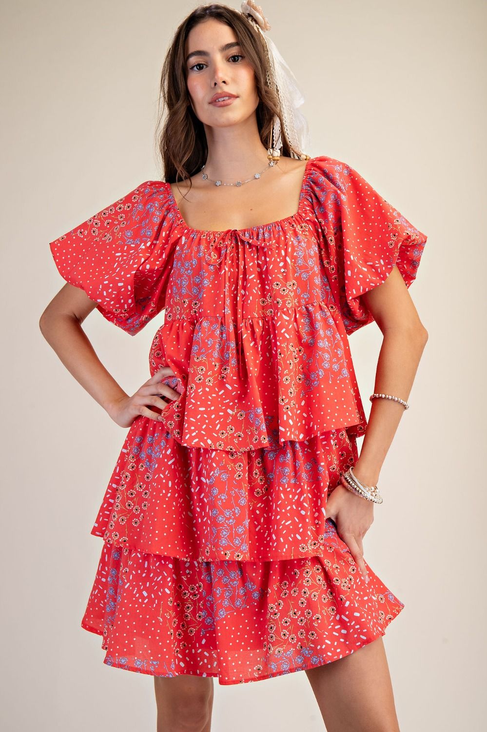 Sweet Talker Mini Dress by Easel