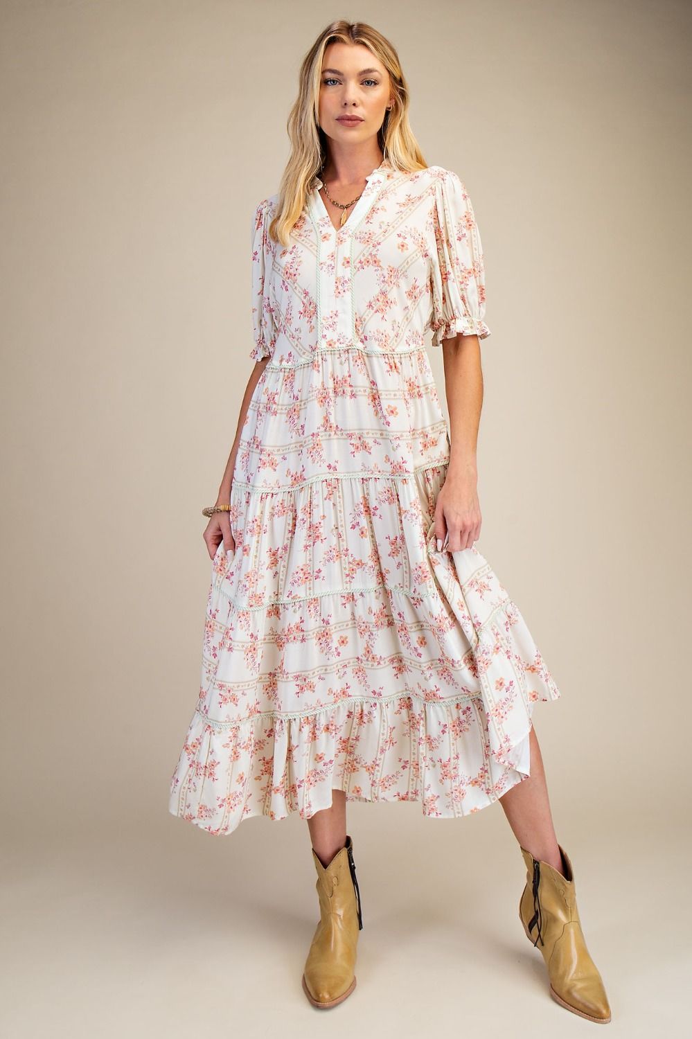Carried Away Maxi Dress by Easel