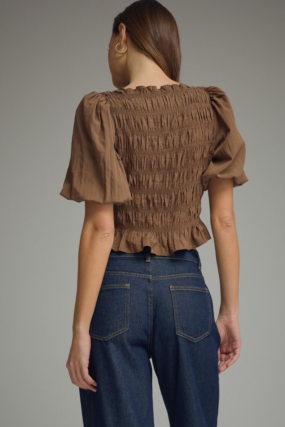 Softly Styled Puff Top