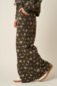 Floral Feels Wide Leg Pants