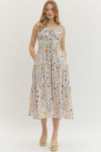 Festively Floral Dress